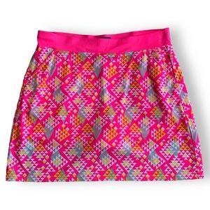 GOLF AMERICA HOT PINK/CORAL GOLF SKORT. WOMEN’S SIZE X-LARGE.